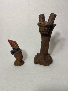 Tom Clark Vintage 1987 Naismith Gnome Bag Race Tree Signed